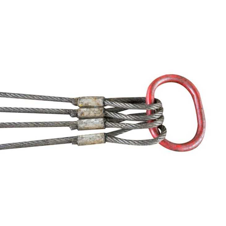 Cable de alambre prensado con múltiples patas